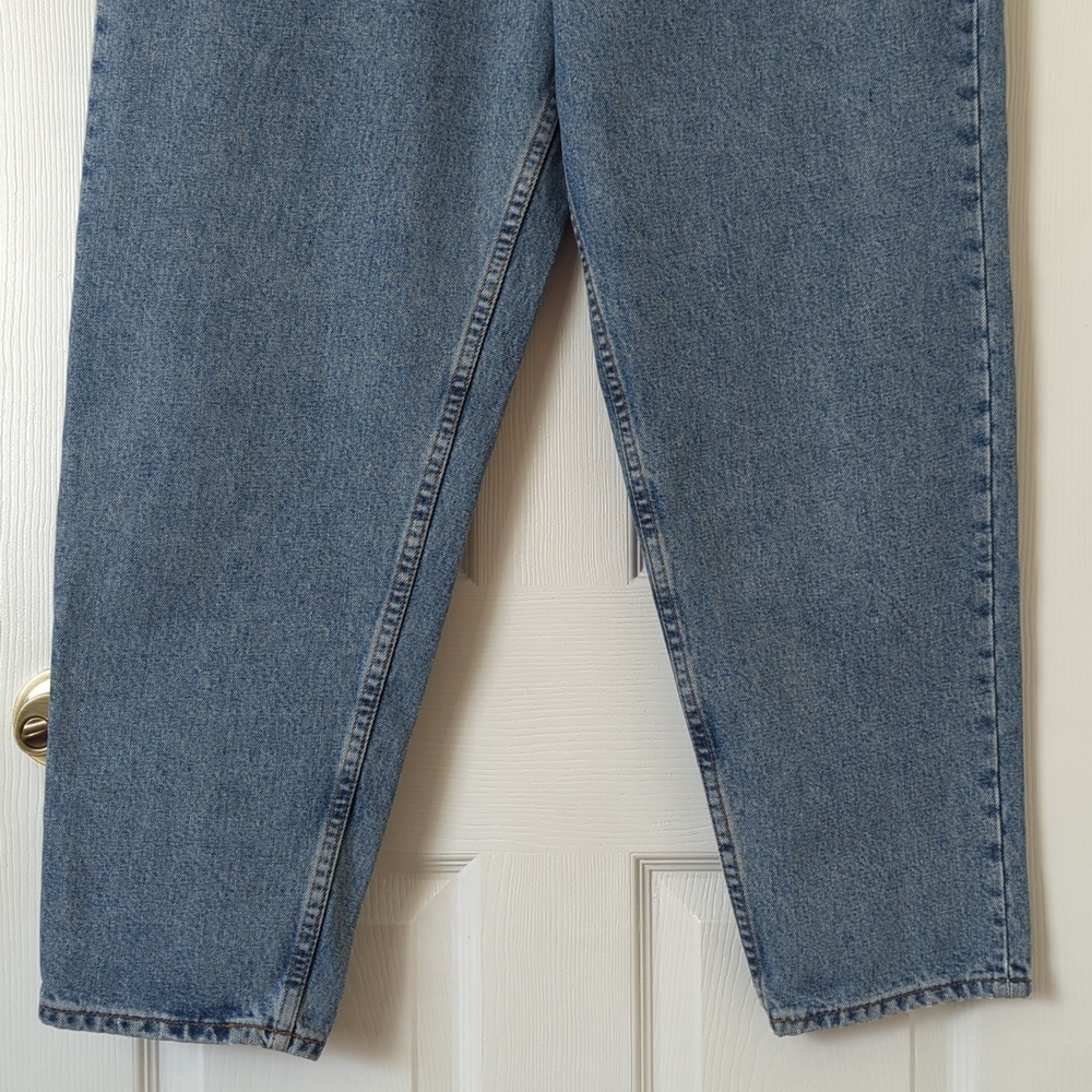 Gap Y2K Vintage Medium Wash High Waisted Reverse Fit Ankle Length Mom Jeans 12 - Picture 3 of 13